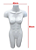 Manequim Busto Feminino Meio Corpo – Branco Resina Plástica - Imagem 2