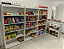 Estante com Prateleiras para Loja – Super Resistente MDF Branco 15mm com 1,85 M de Altura x LARG: 0.90 x PROF: 0.32 - Direto da Fábrica - Imagem 10