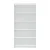 Estante com Prateleiras para Loja – Super Resistente MDF Branco 15mm com 1,85 M de Altura x LARG: 0.90 x PROF: 0.32 - Direto da Fábrica - Imagem 5