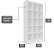 Estante Colmeia 15 Nichos Armário para Loja ou Closet em MDF Branco 15mm – 1,85mx0,90x0,32m - Direto da Fábrica - Imagem 7