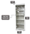 Estante Armário Para Loja com Porta de Vidro, Dobradiças Reforçadas, Fechadura e Chaves – Ideal para Colecionadores e Produtos de Alto Valor - Imagem 3