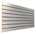 1 Painel Canaletado Slat Wall Branco Mdf 0,60 M Altura X 1,20 M de Largura - Imagem 1