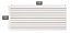 1 Painel Canaletado Slat Wall Branco Mdf 1,22 M Altura X 2,44 M de Largura - Imagem 3