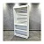 Estante Expositora Para Loja com Fundo Canaletado + 2 Prateleiras Inferiores em MDF Branco | 1,85x0,90x0,32m - Imagem 2