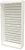 Armário Expositor Estante Vitrine Canaletado MDF Branco – 1,85x0,90x0,32m | Ideal para Lojas - Imagem 1