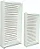 Armário Expositor Estante Vitrine Canaletado MDF Branco – 1,85x0,90x0,32m | Ideal para Lojas - Imagem 3
