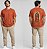 Camiseta Algodão Guadalupe Terra Cota - Imagem 1