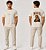 Camiseta Algodão Maria Off White - Imagem 1