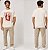 Camiseta algodão Sagrado Coração de Jesus Off White - Imagem 1