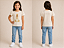 Nossa Senhora de Fátima Frufru Off White - Imagem 1