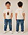 Camiseta Padre Pio Off White - Imagem 1