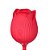 Vibrador Vai e Vem com Estimulador de Clitóris em Formato de Rosa - Greebaby - 7633 VB123 - Imagem 5