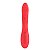 Vibrador Potente de Ponto G e Clitóris com Batidinhas  - Dino G - Vermelho - 8009 - Imagem 4