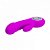 Vibrador Ponto G Relevos Ondas 7 Pulsações 5 Intensidades ROXO  - PRETTY LOVE ANSEL - 5906 - Imagem 3