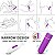 Vibrador Massageador Clitoriano Potente Controle Remoto Bullet - SEED - RCT - RECARREGÁVEL - 6416 - Imagem 3