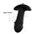Plug Anal com Vibro em Silicone Extra Macio - StarArrow - À Prova de Água - 10cm - S-Hande - 5583 - Imagem 4
