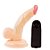 Pênis Consolo Giratório p/ penetração vaginal e anal 15,5cmx3,2cm - 5202 - Imagem 3