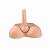 Pênis com Vértebra em CyberSkin com Meio Corpo Homem - Pênis com Vértebra 3 - 6975BG - Imagem 3
