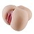 Masturbador Super Realístico Formato de Bunda com Vagina e Ânus 22x23cm- Super Realístico 5 - 6970 - Imagem 1
