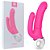 Jakiro - Vibrador Estimulador Ponto G Com Plug Anal Recarregável Em Soft Touch - 9 Vibrações PINK - 6721 - Imagem 1