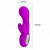 Estimulador de Ponto G e Clitóris Recarregável - VALENTINE - COM 7 MODOS DE VIBRAÇÃO - ROXO - 15 X 3,8 CM - 5904 - Imagem 5