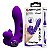 Dedeira Com Vibrador Estimulação de Ponto G e Clítoris - ROXO - Orlando - Pretty Love - 6946 - Imagem 1