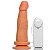 Prótese Pênis Realístico Vibrador C/ Ventosa 16x4cm - ADAO34 - Imagem 2