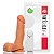 Prótese Pênis Pinto Vibrador Com Ventosa 16,5x4cm - ADAO37 - Imagem 1
