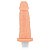 Pênis Realístico Tortinho c/ vibrador em Cyber Skin 14,5x4cm - cyb04 xx - Imagem 1