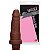 Pênis 6 Maciça c/ vibrador - 14,5x4cm - Marrom - ADAO15M - Imagem 1