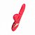 Vibrador Recarregável Ponto G Com Anéis Vai e Vem e Clitóris com Sucções - Imagem 3