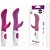Vibrador Ponto G com Estimulador Clitoriano 11 Vib. - Dual G Point - PG008 ROSA - Imagem 1