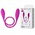 Vibrador Duplo Flexível SNAKY VIBE I Com 7 Vibrações Recarregável PRETTY LOVE - ES001 / BW-022061 - Imagem 1
