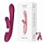 Vibrador de Ponto G e Clitóris com 10 Modos de Vibração, Aquecimento e Visor LCD - Recarregável - PG112 MAGENTA - Imagem 1