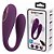 Vibrador de Casal com 12 Modos de Vibração Controlado por APP via Bluetooth - PRETTY LOVE - Imagem 2