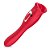 Vibrador 2 em 1 - Boca Massageadora com Sucção e 10 Modos de Estimulação - VB154 - Imagem 3