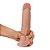 Prótese HIPER Realística 20,5cm c/ Camada de Dupla Intensidade (PELE) - LOVETOY SLIDING-SKIN DUAL - Imagem 4