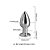 Plug Anal Vibratório Luxuoso em Metal com 10 Vibrações e Controle Remoto - PL033 / SMD014SZH - Imagem 5