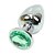 Plug Anal Em Aço Prata com Jóia - Tamanho 8.5*3.5cm - 5265 / PL007M / 5846 - Imagem 5