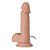 Pênis Super Realístico Material Touch com Vibrador Multivelocidade e Ventosa 20,6 X 4,4cm - PE013C / BW-008105ZR - Imagem 2