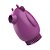 Estimulador Clitóriano Recarregável com 10 modos de Vibração e Pulsação/Sucção - ROXO - SU041 - Imagem 2