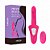 Cinta Peniana Strapless Com Vibrador de Ponto G, Estimulador Clitoriano e Controle Remoto - CT037 - Imagem 4