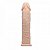 Capa Peniana com Extensor de 5 cm e Anel Escrotal - Penis Sleeve LARGE - Pretty CA037A / 1183 - Imagem 5