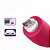 Bullet USB Recarregável Revestido com Silicone ABS Super Macio - ROSA - OV026 - Imagem 3