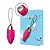 Bullet USB Recarregável Revestido com Silicone ABS Super Macio - ROSA - OV026 - Imagem 1