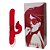 Vibrador Vai e Vem Com Estimulador Clitoriano Com 10 Modos De Vibração Poptoy Shmily - Intt PO0001 - Imagem 2