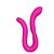Vibrador Flexível 2 em 1 Com Dupla Estimulação - MEDUSA - IM0453 - Imagem 5