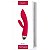 Vibrador com Estimulador Clitoriano e Rolamento para Ponto G  - TRYSTA RED - Svakom - SV1080 - Imagem 3