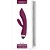 Vibrador com Estimulador Clitoriano e Rolamento para Ponto G  - TRYSTA RED - Svakom - SV1080 - Imagem 2
