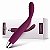 Vibrador Clitoriano ou Ponto G Cabeça Flexível LUXO Recarregável  5 Vel.- CICI - SVAKOM Vinho - Imagem 1